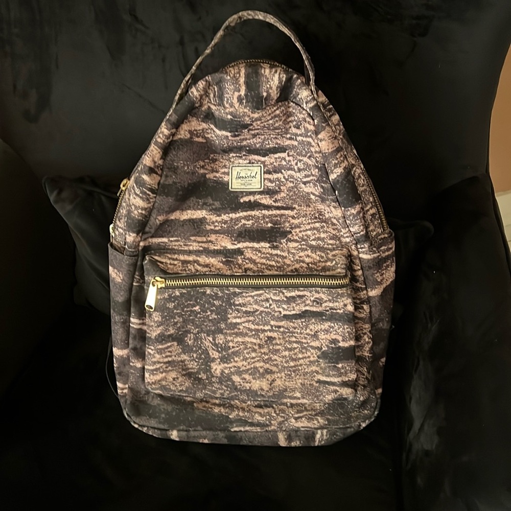 Black and Pink Herschel backpack